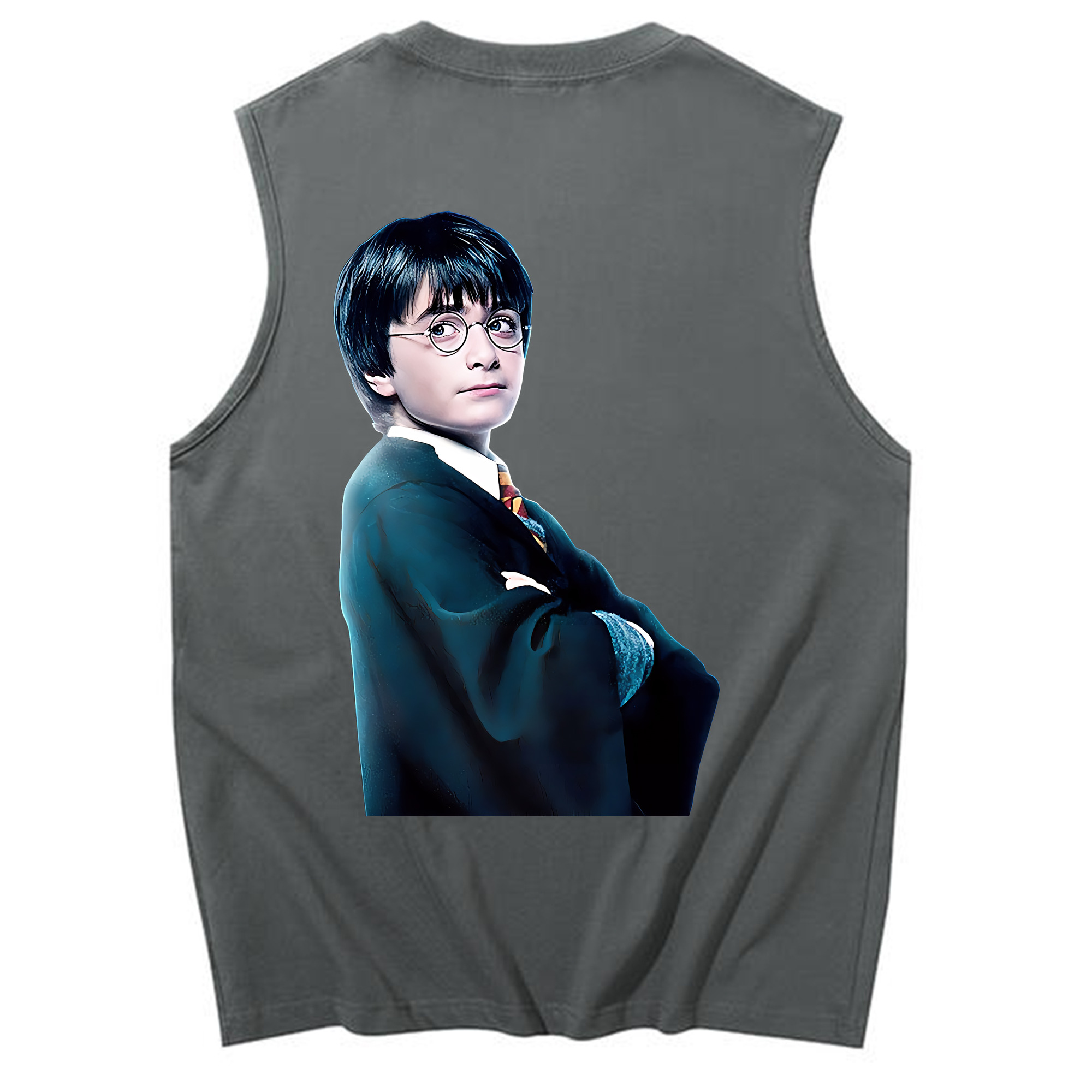 （画像用） Harry Potter ハリー・ポッターシリーズ コットン100％タンクトップ（背面プリント）